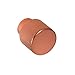 #6800 CKP Brand Linear Aluminum 1 in. (25mm) Knurled Knob, Brushed Rose Gold