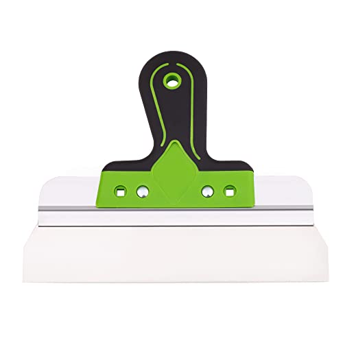 Mivos Roestvrij stalen gevelplamuur met aluminium houder en softgrip, voegenspatel van grote oppervlakken, 250 x 60 mm, gladplamuursel, made in EU - Afbeelding 3