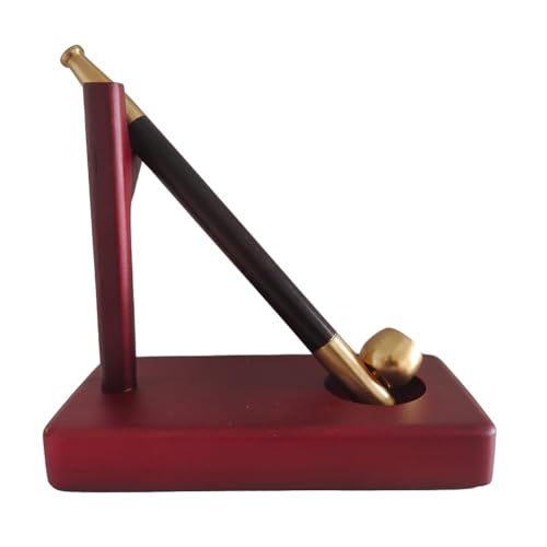 Tom's Wheezes Wooden Tobacco Pipe Stand Holder for Smoking Pipe - Detachable Desktop Decorative Rack Rest for Pipe longer than 5 inches - Image 5