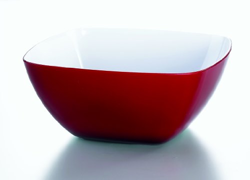 Emsa - Ciotola Vienna 20 cm transparent rot/weiss