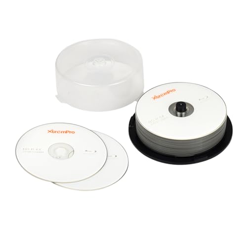Image of Bd-R 6X 25GB 135min Blu-Ray 25 Pack Blank Discs in Spindle - 11051