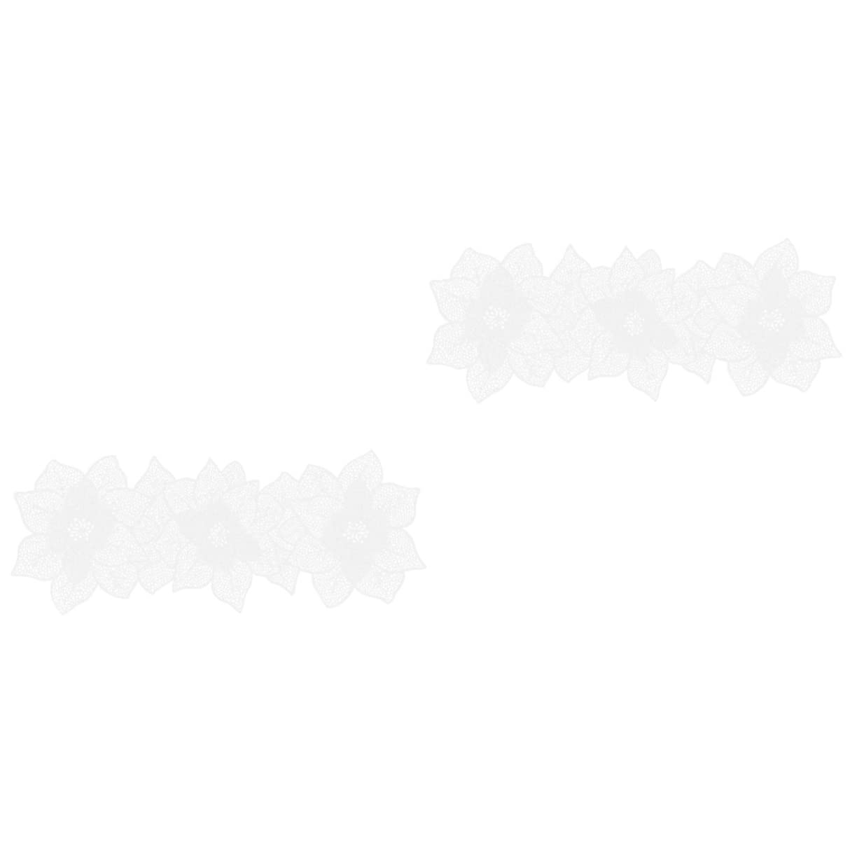 Set de table anti-dérapant floral chic 2 pièces isolant et résistant pour vos dîners