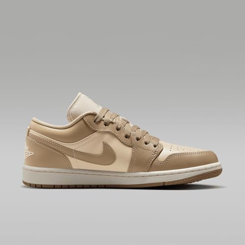 Air Jordan 1 Low Women's Shoes (DC0774-203, Rattan/Sail/Desert Camo)3
