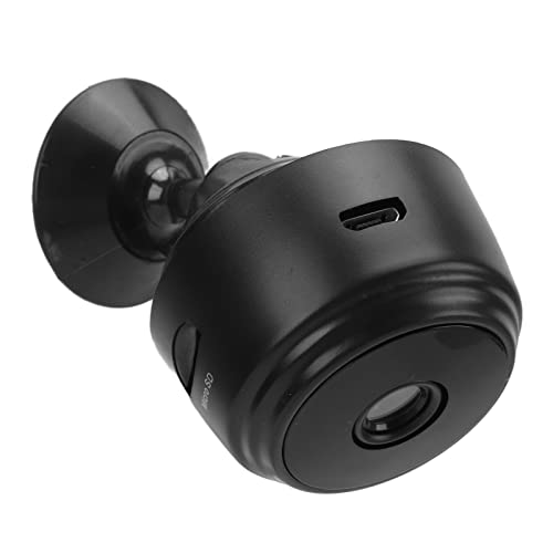 Cámara de Seguridad WiFi, Cámara Inalámbrica Inteligente de Visión Nocturna HD Que ABS Puerta...