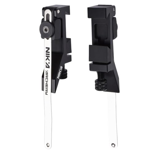PYMUST Indicador de Flecha para Tiro con Arco - Montaje magnético en la mira del Arco, diseño Ajustable para el Tiro con Arco recurvo, Mejora la precisión y la consistencia del Tiro (Negro)