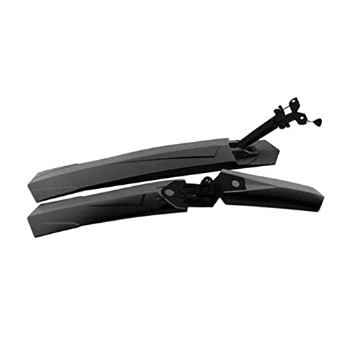 Garde-Boue de vélo, Garde-Boue de vélo électrique, Ensemble de 2 Garde-Boue de vélo de Montagne, Garde-Boue de vélo pour Garde-Boue Avant et arrière de vélo (Noir)
