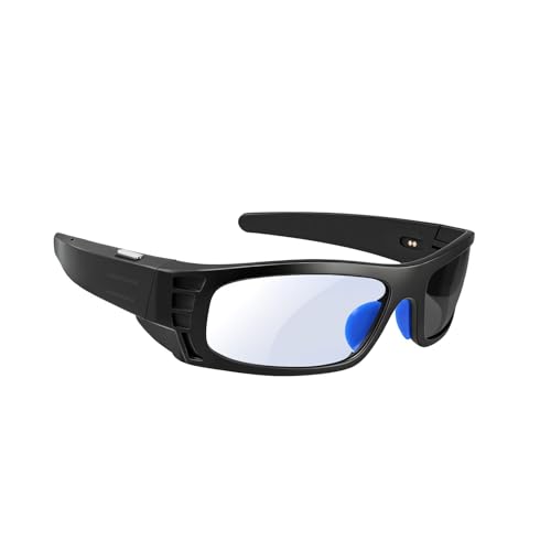 OICIIDO AI Smart Glasses for Women Men with Real-Time Translation Music & Hands-Free Calling AI Vioce Assistant Photochromic Lens with UV & Blue Light Protection Perfect for Hiking & Cycling