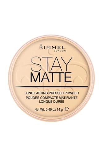 Rimmel London Stay Matte - 001 Transparent - Pressed Powder,