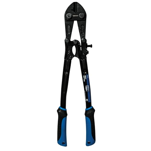 Image of Century Drill & Tool 72741 Bolt Cutters, 18 inch | Cuts bolts chains padlocks and wire mesh, Steel handles with comfort grips