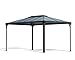 Produktbild Palram Martinique 4300 Gartenpavillon: Höchst widerstandsfähig, Hardtop Pavillon 430 x296 cm. Robuste Aluminiumkonstruktion Mit Dach Aus Polycarbonat. Ideal Als Freistehende Überdachung