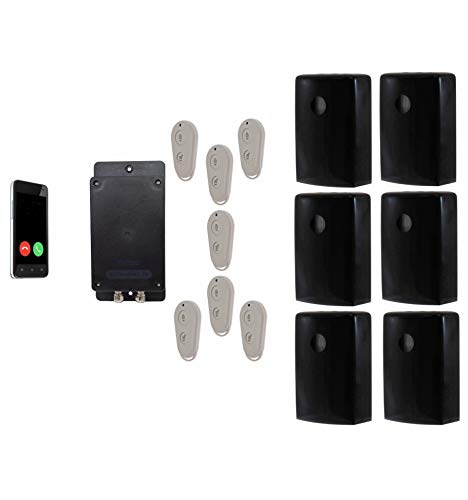 Covert & Silent Battery Powered UltraDial with 6 x Ultrapirs & Hoods (No Sim Card)