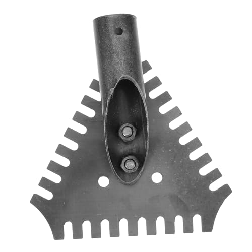 SUPVOX Convenient Ice Scooper Metal Material Snow Shovel for Driveway Ice Removal Tool