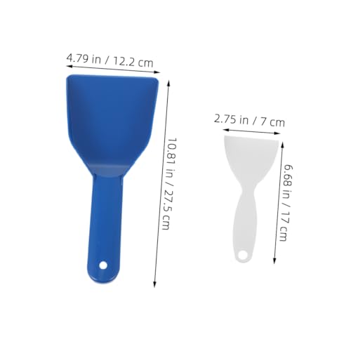 Raspador de hielo para parabrisas de coche en material resistente y duradero, 3 u. 2