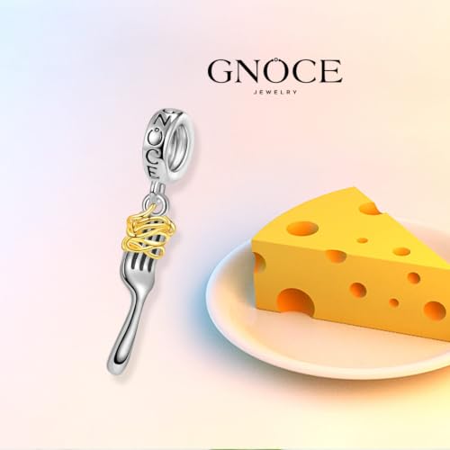 Image of GNOCE Food Themed Charm Beads Fit Charm Bracelet Necklace for Women