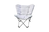 Einfach zurücklehnen und relaxen! Der komfortable Butterfly Chair eignet sich ideal für Ausflüge, Picknick, Garten, Camping-Urlaub oder Strand