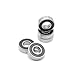 Premium ABEC-7 Deep Groove Ball Bearings, High Precision Steel Construction, 5 Pack Set, Smooth Operation for Industrial Machinery (605 5x14x5mm ZZ)