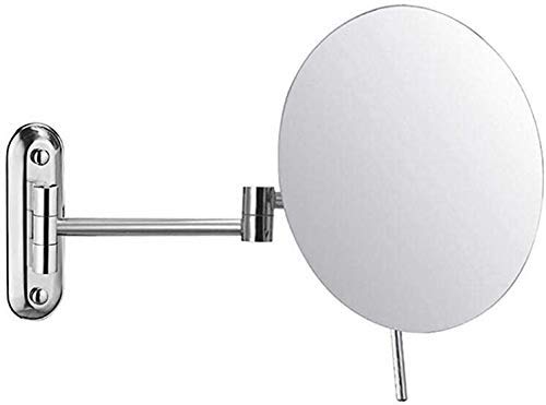 Miroir de courtoisie simple face grossissant 3x pliant pour salle de bain