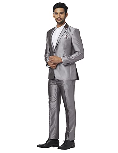 Image of Park Avenue Medium Grey Suits (Size: 42)-PMDP03651-G3