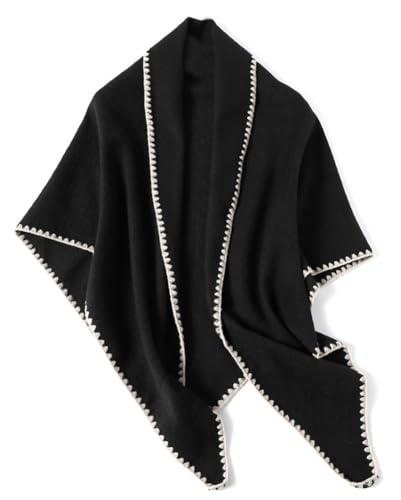 Pashmina Shawl Wraps Women Shawls and Wraps Cardigan Cape Knitted Wool Cashmere Shoulder Top Sweater Shawl Scarf 2025