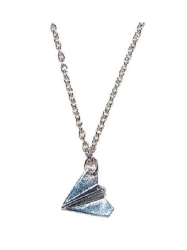 AoE Performance Paper Airplane Plane Necklace Chain Pendant One Direction Harry Styles Jewellery