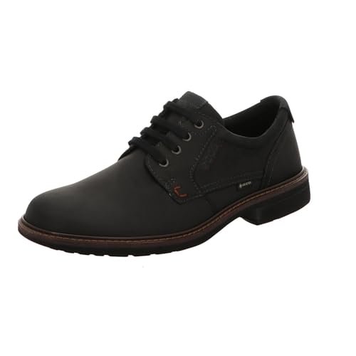 ECCO Men's Turn GTX Plain Toe Oxford, Black, 43 EU/9-9.5 M US