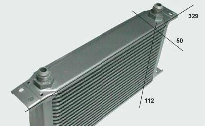 Radiatore Dell'olio Di Alluminio Mercatoxl Con 9 File Di Raffreddatore