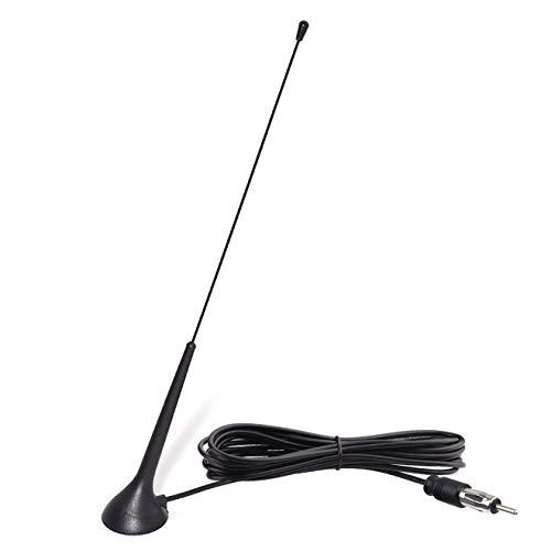 Bingfu Universal Car Antenna Magnetic Base Car Radio Antenna Car Stereo Antenna DIN