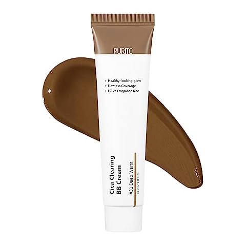 PURITO Cica Clearing BB Cream for Deep Warm Skin Cover