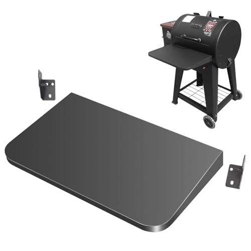 Utheer Folding Shelf for Pit Boss Lexington 500 Onyx Heavy Duty Prep Space