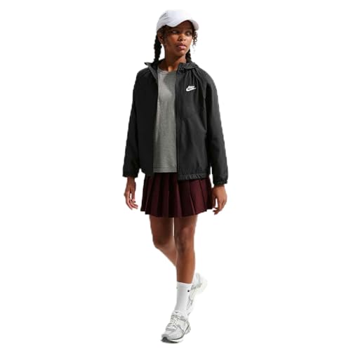 Coupe-vent Nike fille à capuche idéal pour l'école et le sport