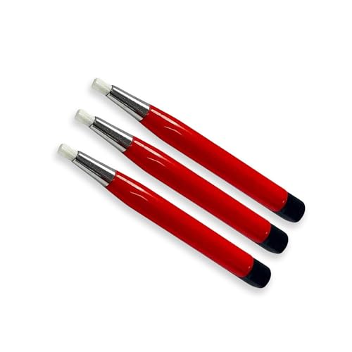 Fiberglass Tip Scratch Brush Pens Fine Tip PCB Metal & Jewelry 3 Pcs