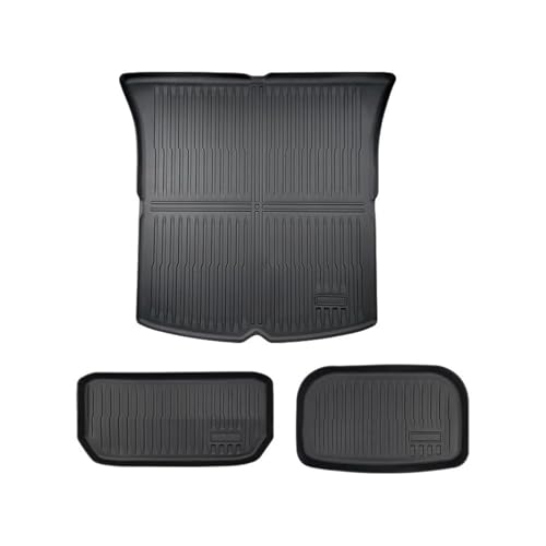 Tapis de coffre haut de gamme Tesla Model 3 Y sur mesure en TPE