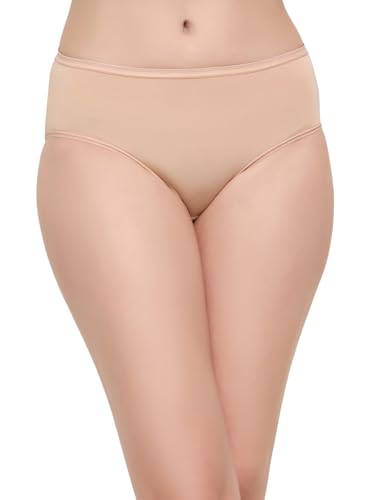 Image of Clovia Women's Pack of 3 Modal Medium Waist Outer Elastic Hipster Panty
