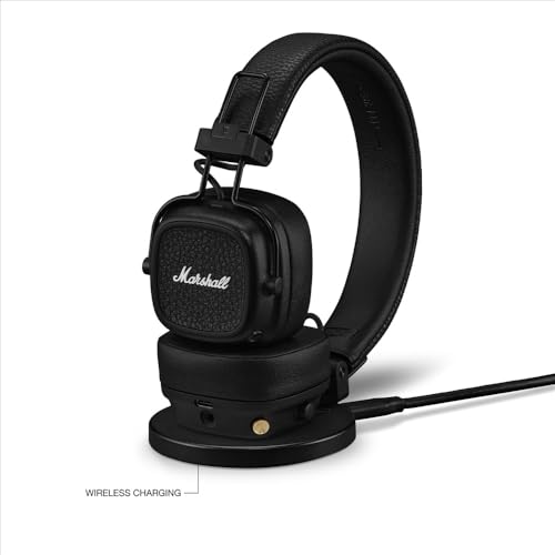 Marshall Major V Wireless On-Ear Bluetooth Headphones - Black - image 9