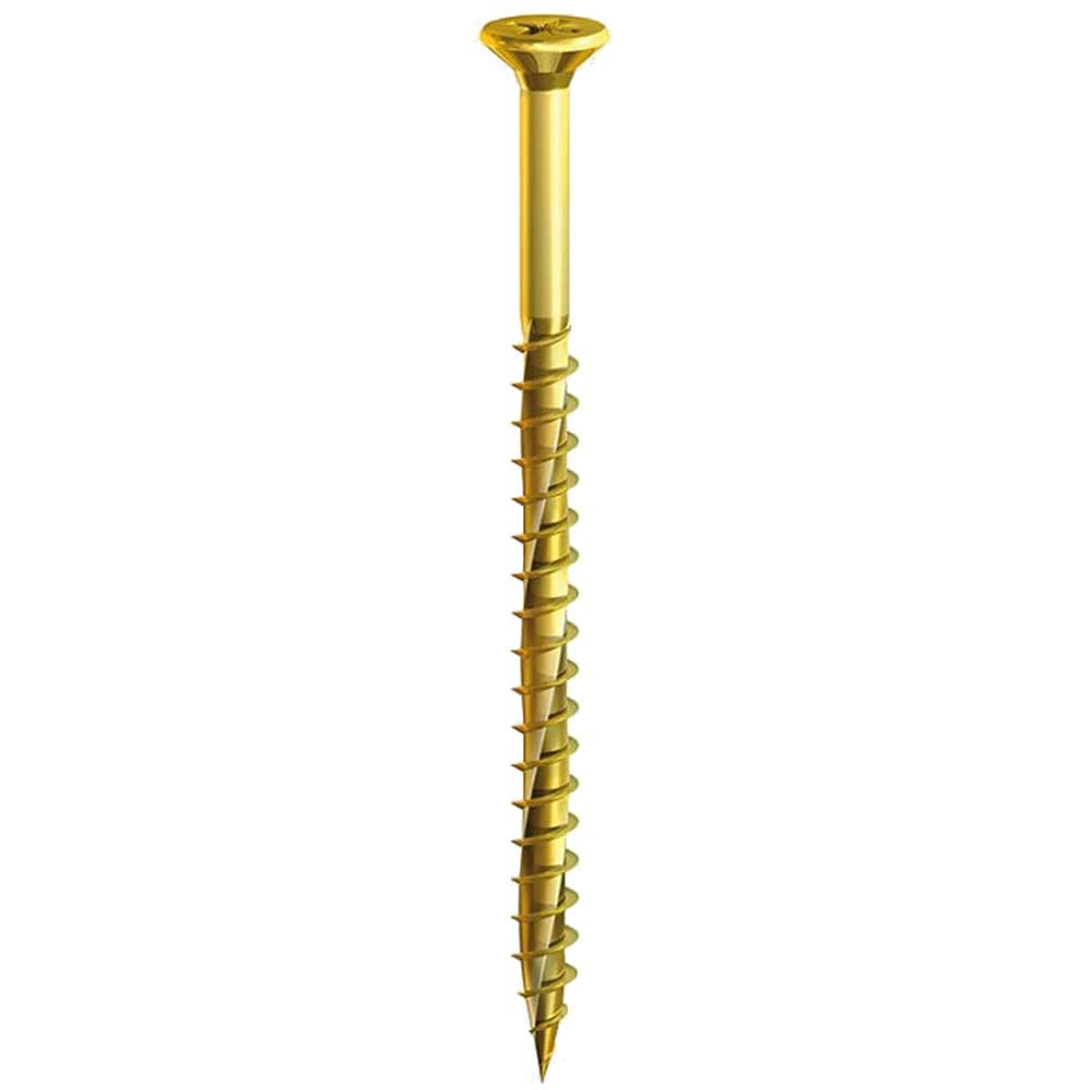 Timco Multi-Purpose Countersunk Velocity Screw - 6.0 X 150 (100 Pack) 5055331805157
