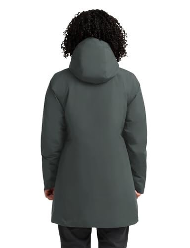 Jack Wolfskin Damen Heidelstein Ins Jkt W, Slate Green, L EU