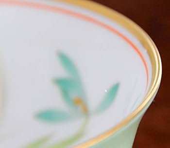 Amazon | 香蘭社 蘭のひびき 湯呑セット 5個 有田焼 日本製 内側