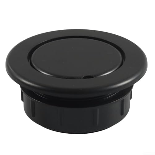 Jotekonoby 5,1 cm Sonnenschirm-Loch-Ringabdeckungs-Set und Kappen-Set, Sonnenschirm-Loch-Ringabdeckungs-Set, Terrassentisch, Regenschirm, Locheinsatzring (schwarz)