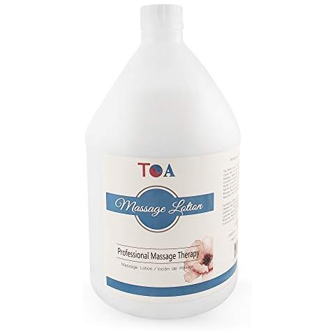 TOA Unscented Massage Lotion Relaxing Spa Hydrating Bottle (1 Gallon) Cover