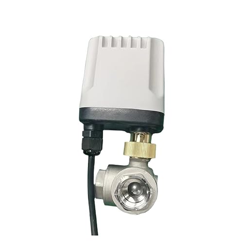 Válvula de bola impermeable IP65 de acero inoxidable para control fluido 24V 6
