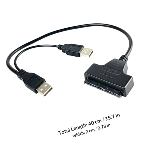 Cable Mikinona para disco duro 5 pulgadas y USB 2 piezas miniatura 2