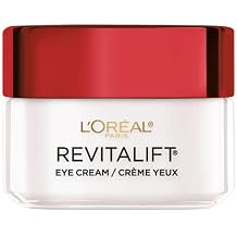 LOreal Paris Skincare Revitalift Anti-Wrinkle and Firming Eye Cream with Pro Retinol, Treatment to Reduce Dark Circles, Fragrance Free, 0.5 oz.