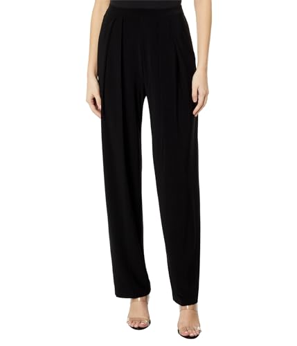 Norma Kamali Women's Tapered Pleated Trouser