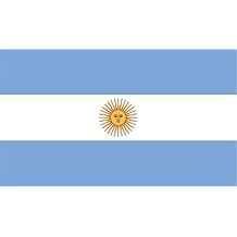 JMM Industries Argentina Flag Vinyl Decal Sticker Argentinian Car Window Bumper 2-Pack 5-Inches by 3-Inches Premium Quality UV-Resistant Laminate PDS374