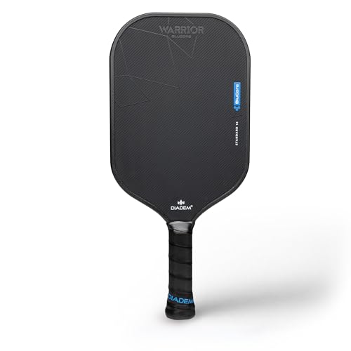 Warrior BluCore Standard 14 Pickleball Paddle | All-Around Paddle with Added Pop & Speed – Durable Revolutionary EPP Core with Aramid Carbon Face