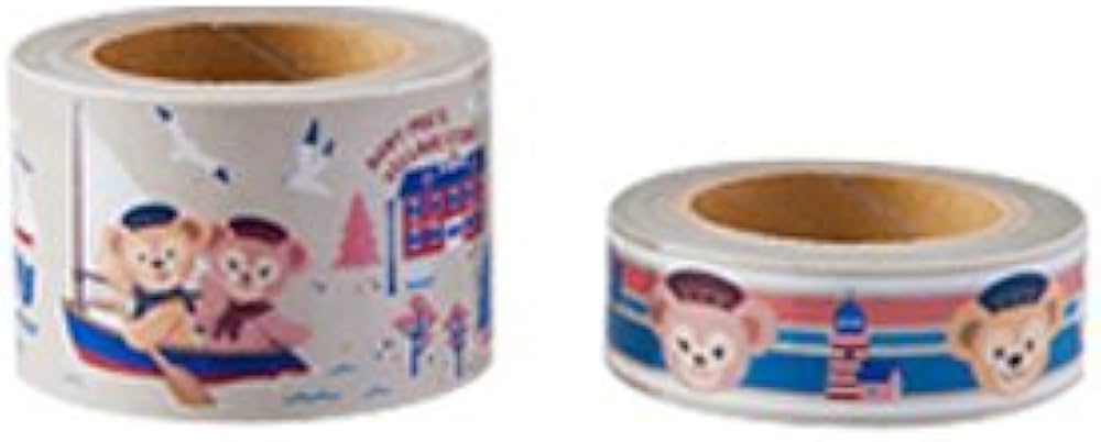 Amazon.co.jp: ダッフィー シェリーメイ マスキングテープセット