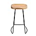 HqSgdMn Möbelschreibtisch Stuhl Industriehocker Frühstück Hocker Bar Stuhl Feste Holzstuhlkaffeebar Stuhl Stuhl Stuhl Stuhl/Gelb/45Cm