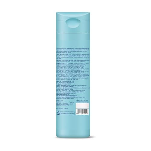 Image of Yuthika Professional Ultracare Sulfate Free Shampoo 250 ml | Total Repair Shampoo for Damaged, Dry & Frizzy Hair | Gentle Daily Care for Women & Men