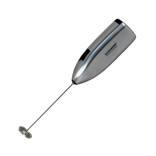 Fackelmann Coffee&Tea Batidor Capuchino. ABS y acero inoxidable. Gris. 20x3,5cm. 1 ud.