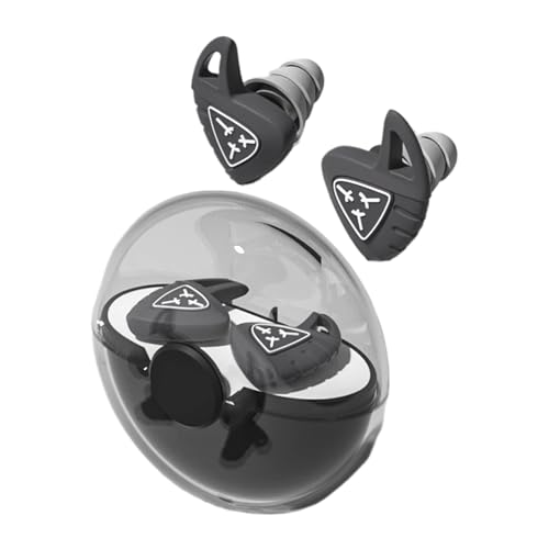 Tapones para los oídos - Tapones para los oídos de silicona suave reutilizables | Contra los ronquidos para dormir | para ronquidos, estudios, viajes, aviones, vuelos, conciertos, motocicletas
